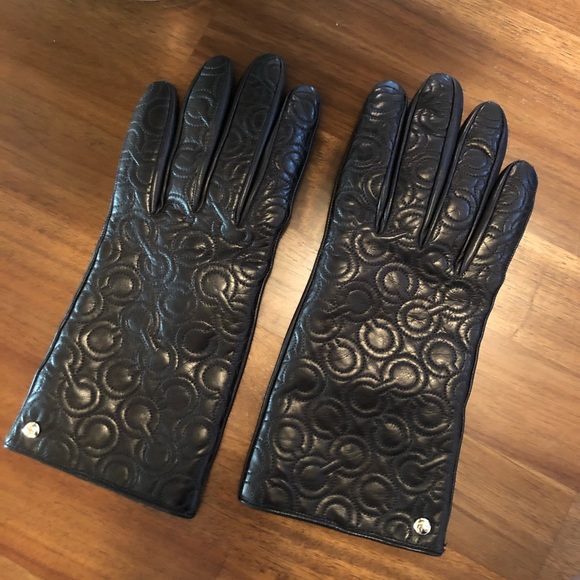 Coach Leather Gloves